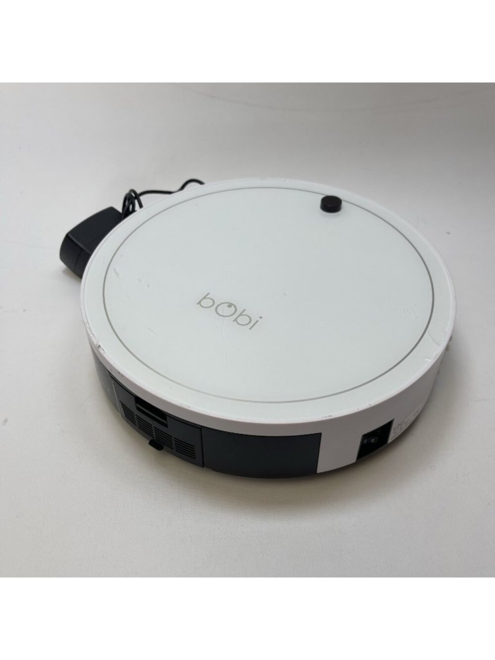 Bobi Classic Smart Vacuum W/ Power Adapter White For Parts / Repair